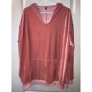 Velvet hoodie